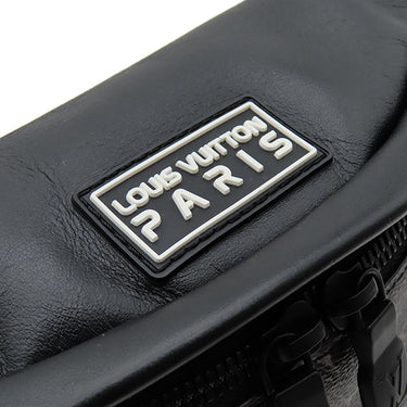 ルイヴィトン LOUIS VUITTON ディスカバリー バムバッグ M44444 ブラック レザー モノグラムギャラクシーキャンバス ボディバッグ マットブラック金具 黒 ウエストバッグ