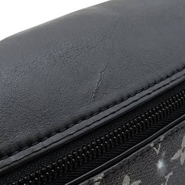 ルイヴィトン LOUIS VUITTON ディスカバリー バムバッグ M44444 ブラック レザー モノグラムギャラクシーキャンバス ボディバッグ マットブラック金具 黒 ウエストバッグ