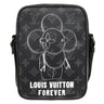 ルイヴィトン LOUIS VUITTON ヴィヴィエンヌ ダヌーブ PM M43677 モノグラムエクリプス レザー モノグラムエクリプスキャンバス ショルダーバッグ 黒 緑 メタリックカーキ金具
