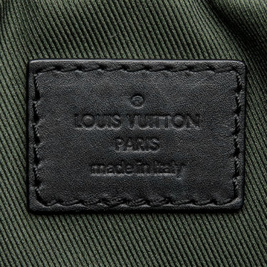 ルイヴィトン LOUIS VUITTON ヴィヴィエンヌ ダヌーブ PM M43677 モノグラムエクリプス レザー モノグラムエクリプスキャンバス ショルダーバッグ 黒 緑 メタリックカーキ金具