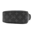 ルイヴィトン LOUIS VUITTON ヴィヴィエンヌ ダヌーブ PM M43677 モノグラムエクリプス レザー モノグラムエクリプスキャンバス ショルダーバッグ 黒 緑 メタリックカーキ金具