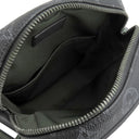ルイヴィトン LOUIS VUITTON ヴィヴィエンヌ ダヌーブ PM M43677 モノグラムエクリプス レザー モノグラムエクリプスキャンバス ショルダーバッグ 黒 緑 メタリックカーキ金具