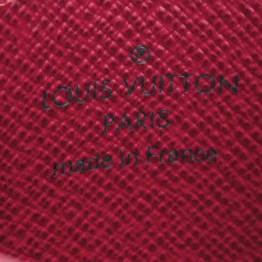 ルイヴィトン LOUIS VUITTON ポルトカルト サーンプル M60703 フューシャ モノグラムキャンバス カードケース 茶 ピンク カード入れ