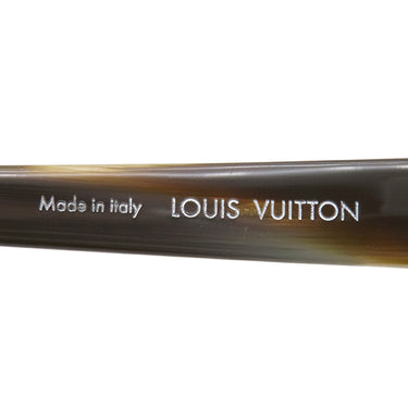 ルイヴィトン LOUIS VUITTON LV グライド スクエア 54□20 Z1785E ブラウン アセテート サングラス シルバー金具 茶