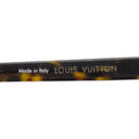 ルイヴィトン LOUIS VUITTON LV シグネチャー スクエア ラウンド 51□22 Z2229U ブラウン アセテート サングラス シルバー金具 茶
