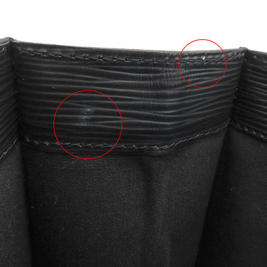 ルイヴィトン LOUIS VUITTON サックプラ PM M52742 ノワール エピレザー トートバッグ ゴールド金具 黒