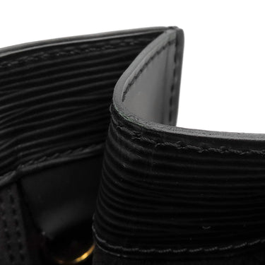 ルイヴィトン LOUIS VUITTON サックプラ PM M52742 ノワール エピレザー トートバッグ ゴールド金具 黒