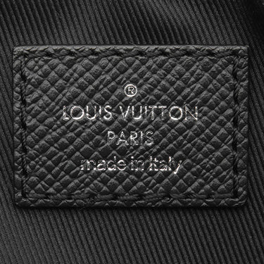 ルイヴィトン LOUIS VUITTON バムバッグ アウトドア M30245 ブラック タイガ モノグラムエクリプス ボディバッグ シルバー金具 黒 タイガラマ ショルダー