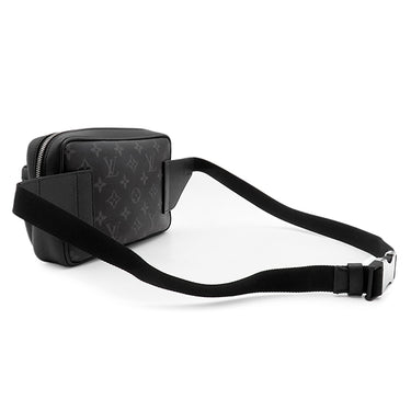 ルイヴィトン LOUIS VUITTON バムバッグ アウトドア M30245 ブラック タイガ モノグラムエクリプス ボディバッグ シルバー金具 黒 タイガラマ ショルダー