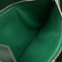 エルメス HERMES コンスタンス コンパクト ヴェールヴェルティゴ ヴォーエプソン 二つ折り財布 シルバー金具 緑 コンパクトウォレット