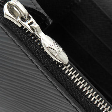 ルイヴィトン LOUIS VUITTON ポルトフォイユ ツイスト M62038 ノワール エピレザー 長財布 シルバー金具 チェーンショルダー 黒
