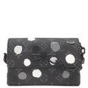 ルイヴィトン LOUIS VUITTON LV×YK スティーマー ウエアラブル ウォレット M81935 モノグラムエクリプス レザー モノグラムエクリプスキャンバス ショルダーバッグ マットブラック金具 草間彌生