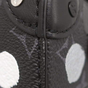 ルイヴィトン LOUIS VUITTON LV×YK スティーマー ウエアラブル ウォレット M81935 モノグラムエクリプス レザー モノグラムエクリプスキャンバス ショルダーバッグ マットブラック金具 草間彌生