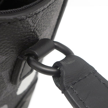 ルイヴィトン LOUIS VUITTON LV×YK スティーマー ウエアラブル ウォレット M81935 モノグラムエクリプス レザー モノグラムエクリプスキャンバス ショルダーバッグ マットブラック金具 草間彌生