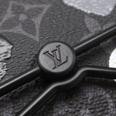 ルイヴィトン LOUIS VUITTON LV×YK スティーマー ウエアラブル ウォレット M81935 モノグラムエクリプス レザー モノグラムエクリプスキャンバス ショルダーバッグ マットブラック金具 草間彌生