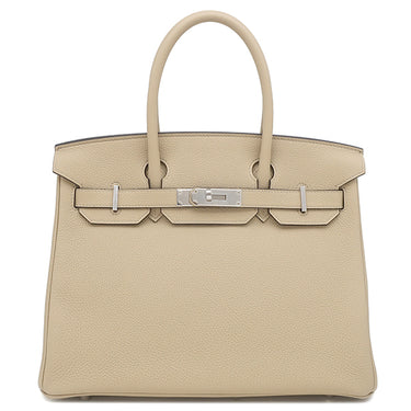エルメス HERMES バーキン30 トレンチ トゴ ハンドバッグ シルバー金具 新品 未使用 2025年製