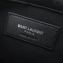 サンローラン SAINT LAURENT チェーンショルダー ブラック レザー ショルダーバッグ シルバー金具 モノグラム カサンドラ 黒 肩掛け