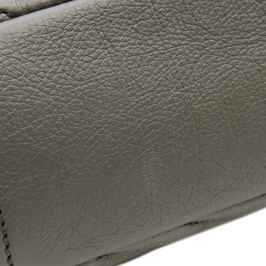 サンローラン SAINT LAURENT カレッジ ミディアム 428056 グレー レザー 2WAYバッグ シルバー金具 ハンドバッグ ショルダー