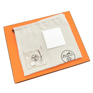 エルメス HERMES ピコタンロックMM ビスキュイ トリヨンクレマンス ハンドバッグ シルバー金具 新品 未使用 2025年製