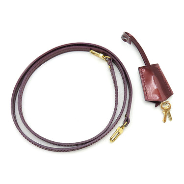 ルイヴィトン LOUIS VUITTON アルマ BB M91678 アマラント モノグラムヴェルニ 2WAYバッグ ゴールド金具 赤紫 ハンドバッグ パドロック欠品