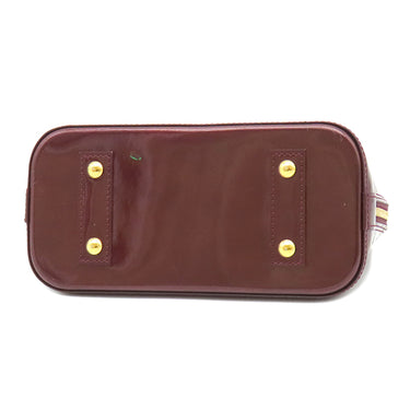 ルイヴィトン LOUIS VUITTON アルマ BB M91678 アマラント モノグラムヴェルニ 2WAYバッグ ゴールド金具 赤紫 ハンドバッグ パドロック欠品