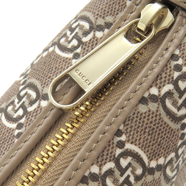 グッチ GUCCI GGシャドウ 795059 ブラウン GGキャンバス レザー ハンドバッグ ゴールド金具