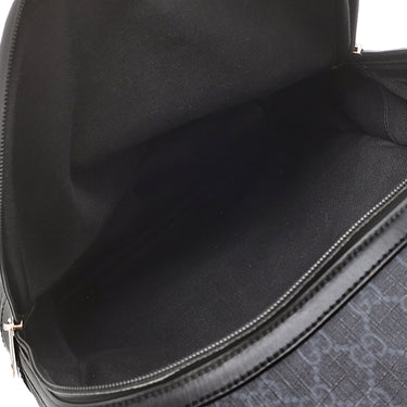 グッチ GUCCI GGスプリーム バックパック 771158 ブラック GGスプリームキャンバス リュック・デイパック シルバー金具 黒