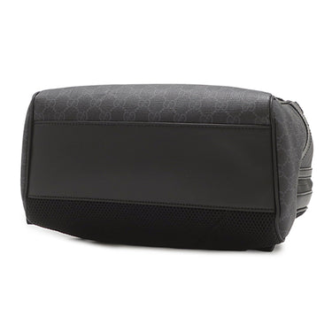 グッチ GUCCI GGスプリーム バックパック 771158 ブラック GGスプリームキャンバス リュック・デイパック シルバー金具 黒