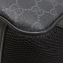グッチ GUCCI GGスプリーム バックパック 771158 ブラック GGスプリームキャンバス リュック・デイパック シルバー金具 黒