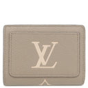 ルイヴィトン LOUIS VUITTON ポルトフォイユ クレア M82370 モノグラムアンプラント モノグラムアンプラント 二つ折り財布 ゴールド金具 小銭入れ