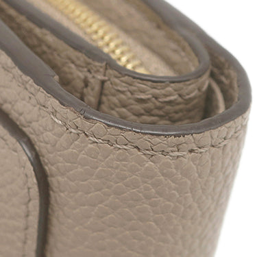 ルイヴィトン LOUIS VUITTON ポルトフォイユ クレア M82370 モノグラムアンプラント モノグラムアンプラント 二つ折り財布 ゴールド金具 小銭入れ