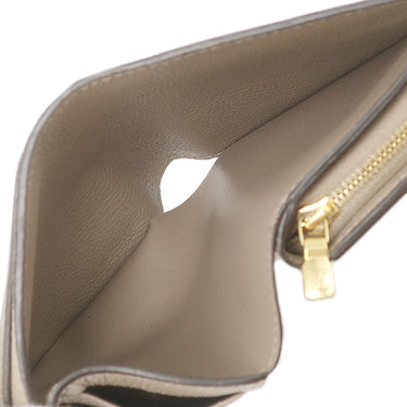 ルイヴィトン LOUIS VUITTON ポルトフォイユ クレア M82370 モノグラムアンプラント モノグラムアンプラント 二つ折り財布 ゴールド金具 小銭入れ