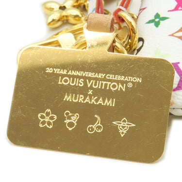 ルイヴィトン LOUIS VUITTON LV×TM フォンホルダー M14099 ブロン モノグラムマルチカラー 小物 ゴールド金具 ストラップ 村上隆