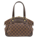 ルイヴィトン LOUIS VUITTON ヴェローナ PM N41117 ダミエエベヌ ダミエキャンバス ハンドバッグ ゴールド金具 茶