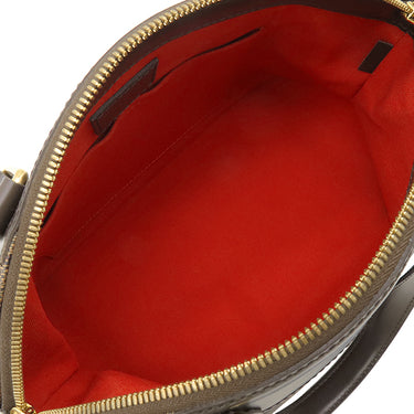 ルイヴィトン LOUIS VUITTON ヴェローナ PM N41117 ダミエエベヌ ダミエキャンバス ハンドバッグ ゴールド金具 茶
