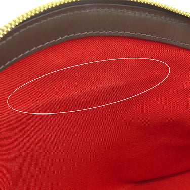 ルイヴィトン LOUIS VUITTON ヴェローナ PM N41117 ダミエエベヌ ダミエキャンバス ハンドバッグ ゴールド金具 茶