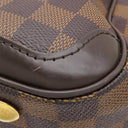 ルイヴィトン LOUIS VUITTON ヴェローナ PM N41117 ダミエエベヌ ダミエキャンバス ハンドバッグ ゴールド金具 茶