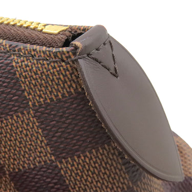 ルイヴィトン LOUIS VUITTON ヴェローナ PM N41117 ダミエエベヌ ダミエキャンバス ハンドバッグ ゴールド金具 茶