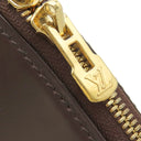 ルイヴィトン LOUIS VUITTON ヴェローナ PM N41117 ダミエエベヌ ダミエキャンバス ハンドバッグ ゴールド金具 茶