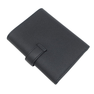 エルメス HERMES ベアン コンビネ ブラック ヴォーエプソン 三つ折り財布 ブラック金具 新品 未使用 ソーブラック モノクローム