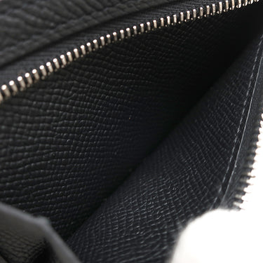 エルメス HERMES ベアン コンビネ ブラック ヴォーエプソン 三つ折り財布 ブラック金具 新品 未使用 ソーブラック モノクローム