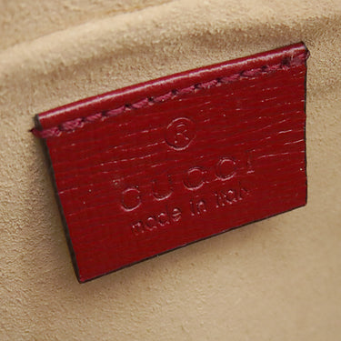 グッチ GUCCI インターロッキングG 625764 レッド レザー クラッチバッグ ゴールド金具 ワンポイント セカンドバッグ