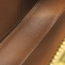 セリーヌ CELINE ミディアム ティリー バッグ レオパード レザー トリオンフキャンバス ショルダーバッグ ゴールド金具 トリオンフ ヒョウ柄
