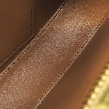 セリーヌ CELINE ミディアム ティリー バッグ レオパード レザー トリオンフキャンバス ショルダーバッグ ゴールド金具 トリオンフ ヒョウ柄