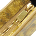 セリーヌ CELINE ミディアム ティリー バッグ レオパード レザー トリオンフキャンバス ショルダーバッグ ゴールド金具 トリオンフ ヒョウ柄
