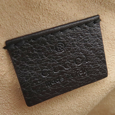 グッチ GUCCI オフィディア GG ミニ ラウンド ショルダー 550618 ブラック レザー ショルダーバッグ ゴールド金具 黒 緑 赤 チェーンショルダー