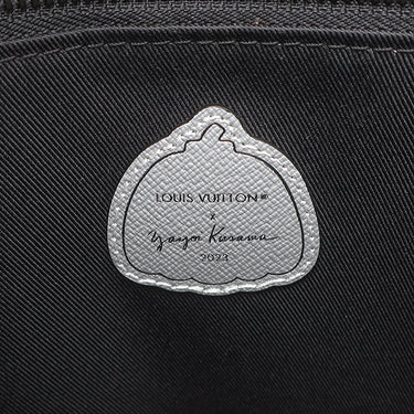 ルイヴィトン LOUIS VUITTON LV×YK サックプラ M46404 モノグラムエクリプス レザー モノグラムエクリプスキャンバス 2WAYバッグ マットブラック金具 草間彌生 ショルダー トートバッグ