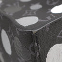 ルイヴィトン LOUIS VUITTON LV×YK サックプラ M46404 モノグラムエクリプス レザー モノグラムエクリプスキャンバス 2WAYバッグ マットブラック金具 草間彌生 ショルダー トートバッグ