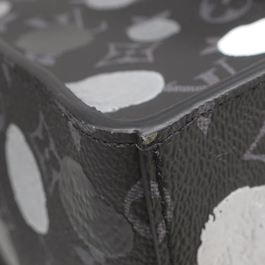 ルイヴィトン LOUIS VUITTON LV×YK サックプラ M46404 モノグラムエクリプス レザー モノグラムエクリプスキャンバス 2WAYバッグ マットブラック金具 草間彌生 ショルダー トートバッグ