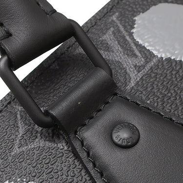 ルイヴィトン LOUIS VUITTON LV×YK サックプラ M46404 モノグラムエクリプス レザー モノグラムエクリプスキャンバス 2WAYバッグ マットブラック金具 草間彌生 ショルダー トートバッグ